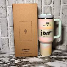 Stanley 40oz Quencher H2.0 Tumbler Warm Serene Brushstrokes FREE SAME DAY SHIP💕 picture