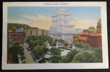 CANADA  Montreal Dominion Square 1947 Posted postcard picture