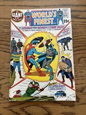 World's Finest #197 (DC Comics 1970) Neal Adams, Superman Batman Reader GD picture