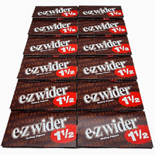12 x Packs E-Z Wider 1 1/2 (1.5) 24 Papers Per Pack 100% Authentic  picture