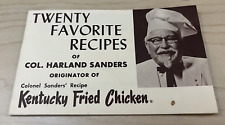 Kentucky Fried Chicken Twenty Favorite Recipes Souvenir Booklet picture
