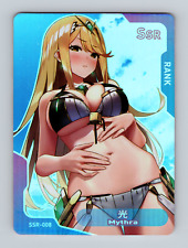 Senpai Goddess Haven 3 SSR-008 Mythra - Xenoblade Chronicles Anime Waifu Card picture