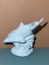 Lenox Handcrafted Metal Dolphin Paper Weight Figurine Aqua Blue picture