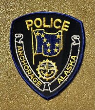 Anchorage Alaska Police Patch TX (1970's Issue) 5