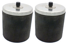 3 lb Drum Rotary Rock Tumbler - Lot of 2 Replacement Barrels - NEW  picture