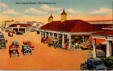 Vintage C. 1940's New French Quarter Colonnade Market New Orleans LA Postcard  picture