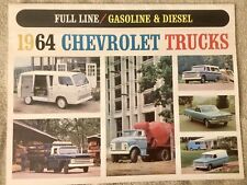 1964 Chevrolet Trucks Full Line Gasoline And Diesel GM Original Sales Brochures picture