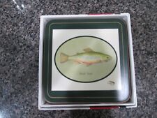 VINTAGE 5 PIMPERNEL COASTERS- FRESHWATER FISH picture