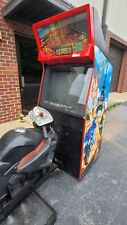 Road Burners Video Arcade Motorcycle Game, Atlanta  (Complete, plays blind) picture