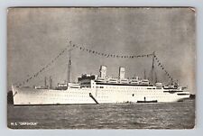 MS Gripsholm, Ships, Transportation, Vintage Postcard picture