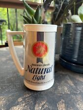 Vintage Natural Light Natty Thermo-Serve Insulated Plastic Mug Cup picture