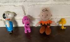 Vintage Peanuts Snoopy, Woodstock, Charlie Brown Toy Lot - Unique/Rare Figures picture