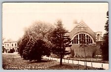 RPPC Meltham College Chapel PostCard - C10 picture