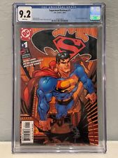 Superman/Batman #1 variant (2003) CGC 9.2 D.C. Comics. White pages picture