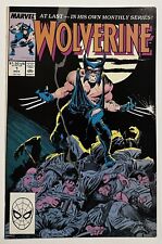 Wolverine #1 1988 1st As Patch App Marvel Comics VF+ picture