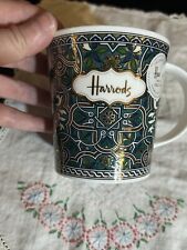 Harrods of London Tea Mug Fine bone China Made in England Excellent Condition  picture