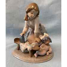 LLADRO #5782 My Chores Figurine - Spain, Retired Sculpture Collection Gift picture