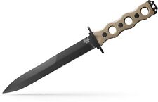 Benchmade 185BK-1 SOCP Fixed Blade - Dagger Blade / Cobalt Black Finish / CPM-3V picture