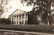 High School Monticello Florida FL 1946 Real Photo RPPC picture