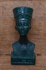 Rare Ancient Egyptian Queen Nefertiti's Head Statue with Hieroglyphics picture