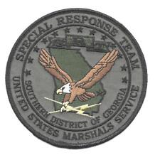 GEORGIA - U.S. MARSHAL SERVICE- S/D OF GA. - SPECIAL RESPONSE TEAM - LARGE PATCH picture