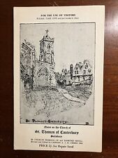 Notes on the Church of St. Thomas of Canterbury Salisbury UK England Bklt 1968 picture
