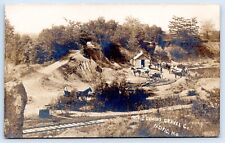 Pacific, Missouri MO Pacific Cement Gravel Co. Antique c1904-1918 RPPC Postcard picture