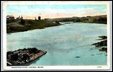 Postcard Aroostook River Caribou ME B42 picture