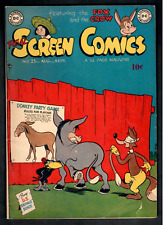 Real Screen Comics # 25 (4.5) D.C. 9/1949 Golden-Age The Fox & The Crow 10c 52pg picture
