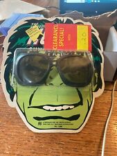 INCREDIBLE HULK Classic Kids Sun Glasses from 1978 Marvel Comics Great Condition picture