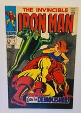 The Invincible IRON-MAN #2  = ORIGINAL  MARVEL/MCU COMIC 1968 - GORGEOUS COPY 🔥 picture