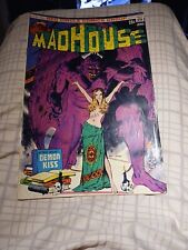 Madhouse #96 Bronze Age Horror 1974 Classic Morrow Cover Red Circle Bad Girl Art picture