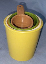 Vintage Merry Maid Plastics Measuring Cup Set NOS Cleveland Ohio picture