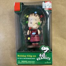 Peanuts LINUS Christmas Ornament Mini Figure Clip-On 2011 New 3” picture