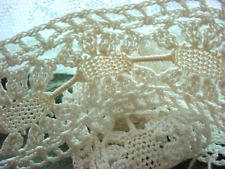 Antique Embellished Lace Trim 1 Yard JN1523 Unusual picture