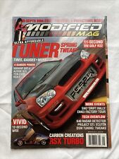 Modified Mag Magazine May 2004 11sec VW Golf RSX Turbo Evo8 Import Sport Compact picture