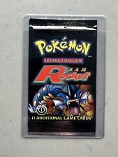 EMPTY WRAPPER ONLY - Pokemon 1st Edition Team Rocket Booster Pack Wrap Art Only picture