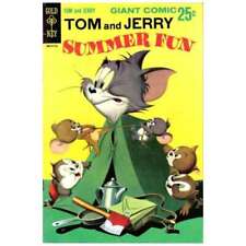 Tom and Jerry Summer Fun #1 in Very Good minus condition. Dell comics [h] picture