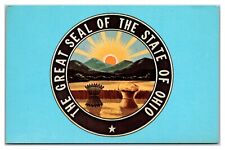 The Great Seal Of The State Of Ohio Postcard picture