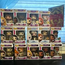 Funko Pop Disney Ultimate Gold Princess Set of 14 W Protectors And Pin Book picture