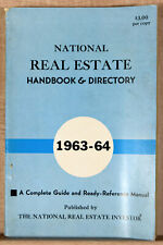 1963 National Real Estate Handbook Directory Complete Guide Manual Investor picture