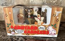 VINTAGE 1998 WANG'S INTERNATIONAL BARNYARD CAROLERS 8 SONGS MOTION ACTIVATED picture