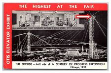 The Skyride Otis Elevator Exhibit Century of Progress Chicago 1933 ILLINOIS UNP picture