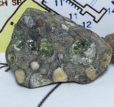 Amygdaloidal Basalt With Epidote Tumbled 2 pcs. 1.1 oz • Shenandoah VA picture
