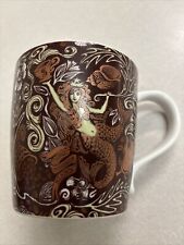2008 STARBUCKS Anniversary Coffee Mug Siren Mermaid Split Tail 12 oz Cup picture