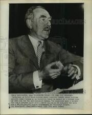 1950 Press Photo Secretary of State Dean Acheson testifies at House hearing picture