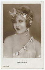 Maria Corda, Artist Card, Hungarian Actress-Silent Film Star, Ross Pub. picture