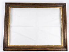 Large Antique Wooden Frame with Gold Accent Gilding 27