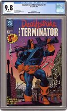 Deathstroke the Terminator #1 CGC 9.8 1991 1241634001 picture