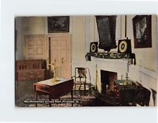 Postcard Mrs. Washingtons Sitting Room Mount Vernon Virginia picture